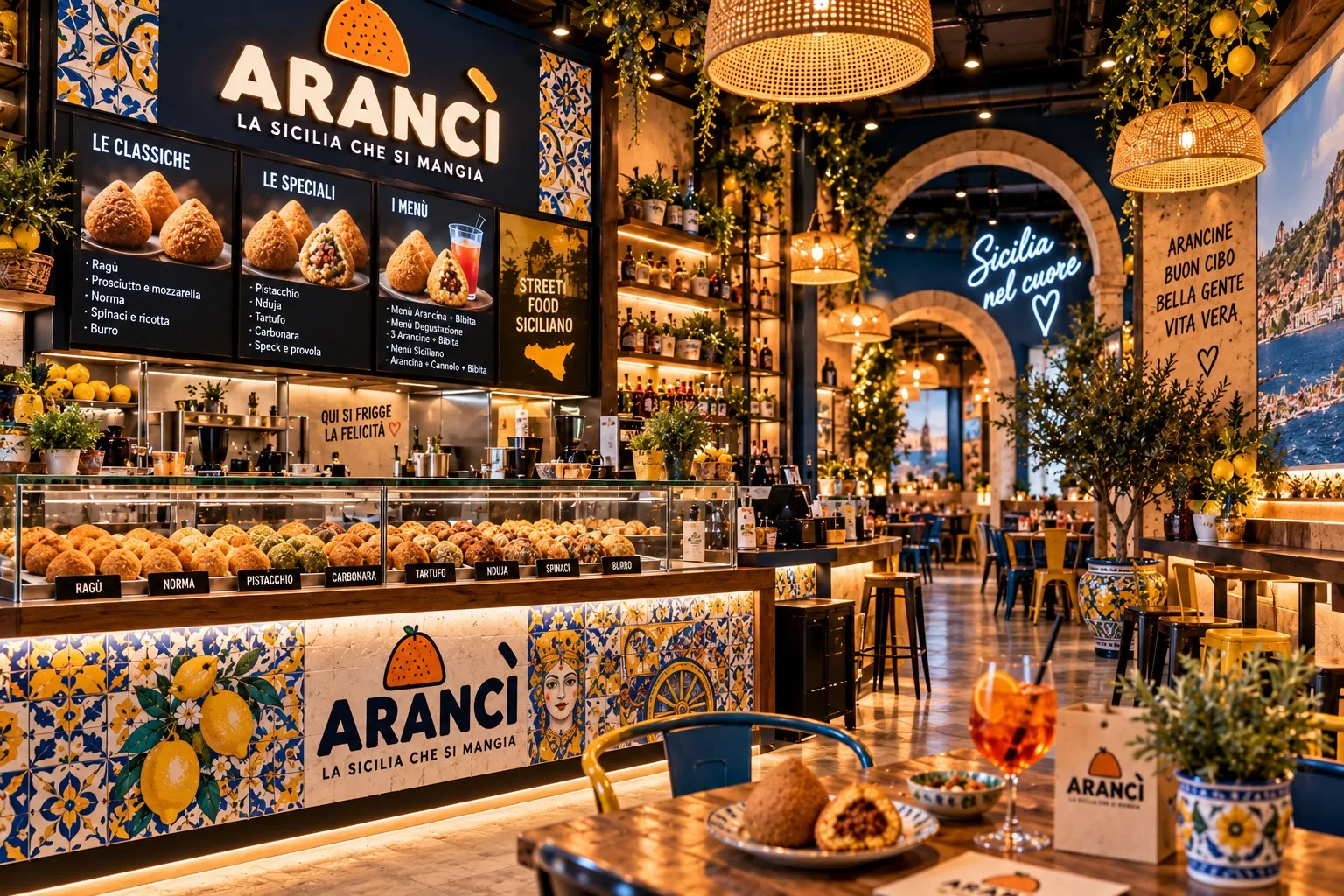 ARANCÌ sala e customer experience
